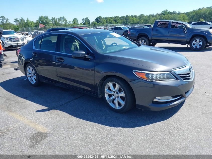 2014 Acura Rlx VIN: JH4KC1F35EC004069 Lot: 39252429