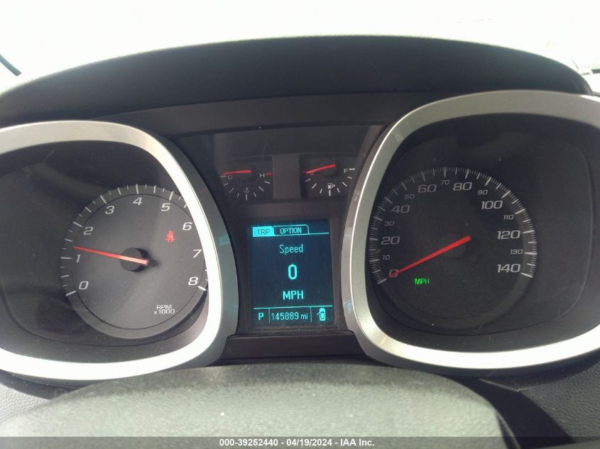 2013 Chevrolet Equinox 1Lt VIN: 2GNALDEKXD6194697 Lot: 39252440