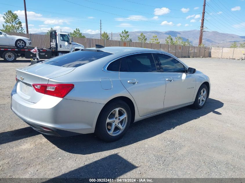 2018 Chevrolet Malibu 1Fl VIN: 1G1ZC5ST4JF203127 Lot: 39252451