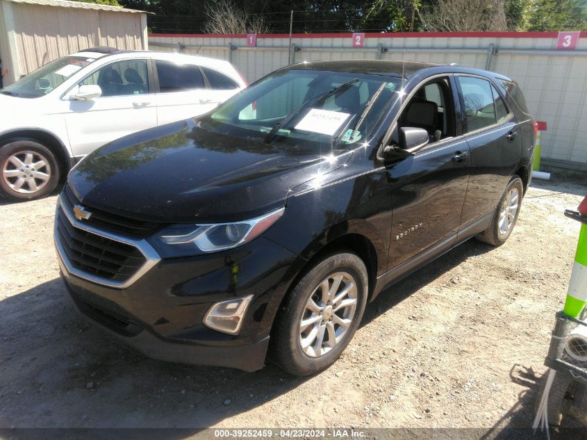 2018 Chevrolet Equinox Ls VIN: 2GNAXHEV0J6178252 Lot: 39252459