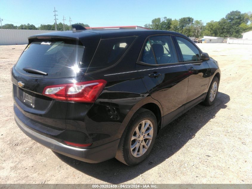 2018 Chevrolet Equinox Ls VIN: 2GNAXHEV0J6178252 Lot: 39252459