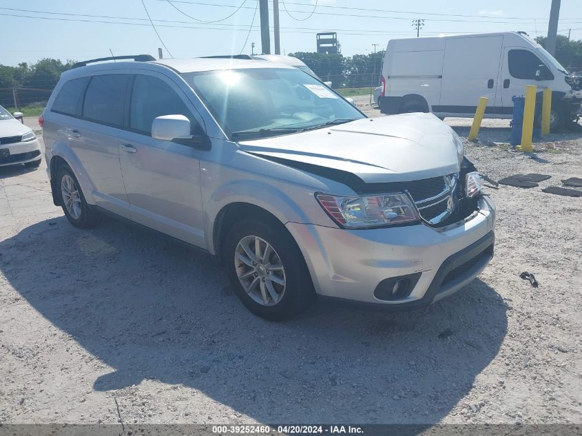 2013 Dodge Journey Sxt VIN: 3C4PDCBG9DT727208 Lot: 39252460