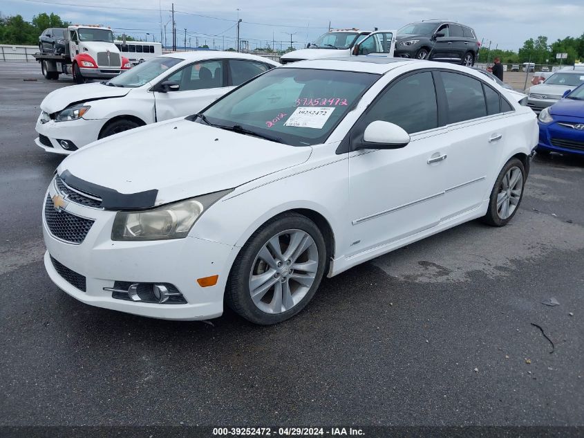 2012 Chevrolet Cruze Ltz VIN: 1G1PH5SC2C7215959 Lot: 39252472