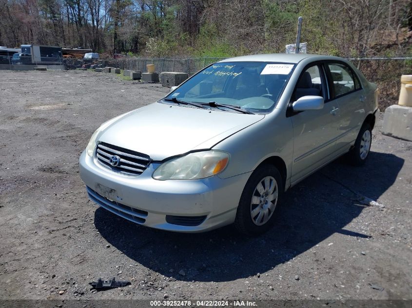 JTDBR32E230040741 | 2003 TOYOTA COROLLA