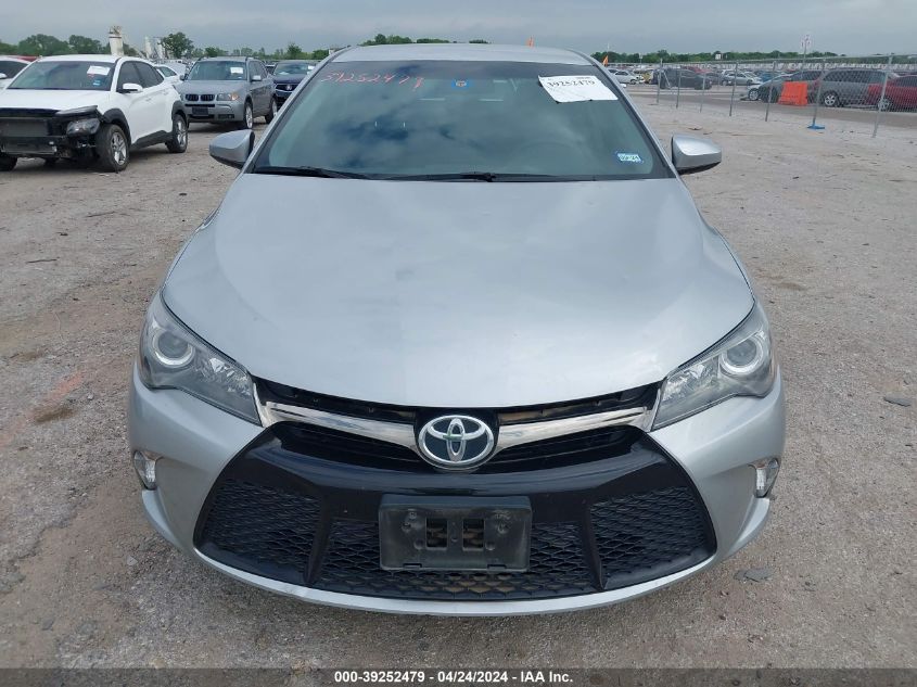 2016 Toyota Camry Se VIN: 4T1BF1FK3GU123506 Lot: 39252479