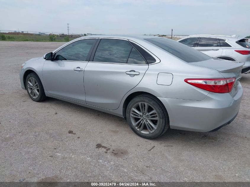 2016 Toyota Camry Se VIN: 4T1BF1FK3GU123506 Lot: 39252479