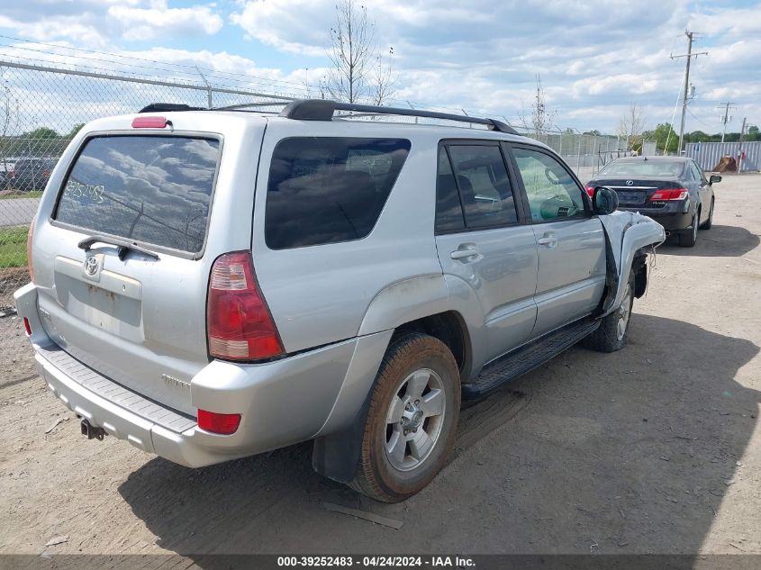 2004 Toyota 4Runner Sr5 V6 VIN: JTEBU14R840036077 Lot: 39252483