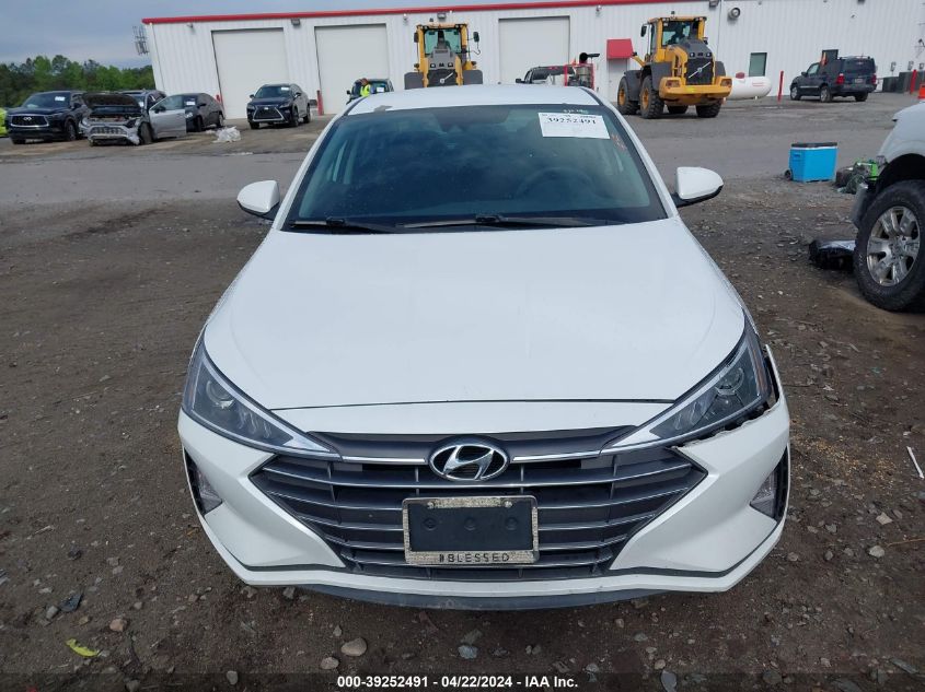 2019 Hyundai Elantra Sel VIN: 5NPD84LFXKH427564 Lot: 39252491