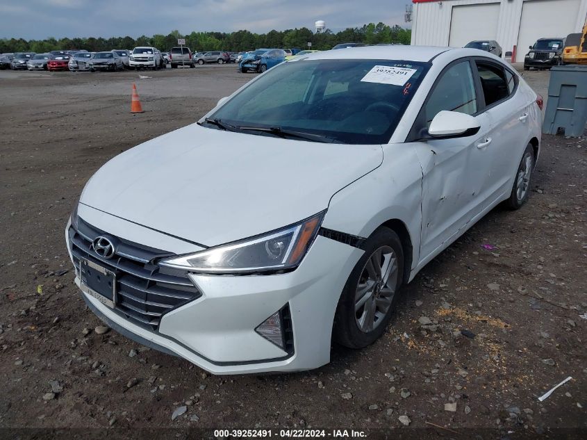 2019 Hyundai Elantra Sel VIN: 5NPD84LFXKH427564 Lot: 39252491