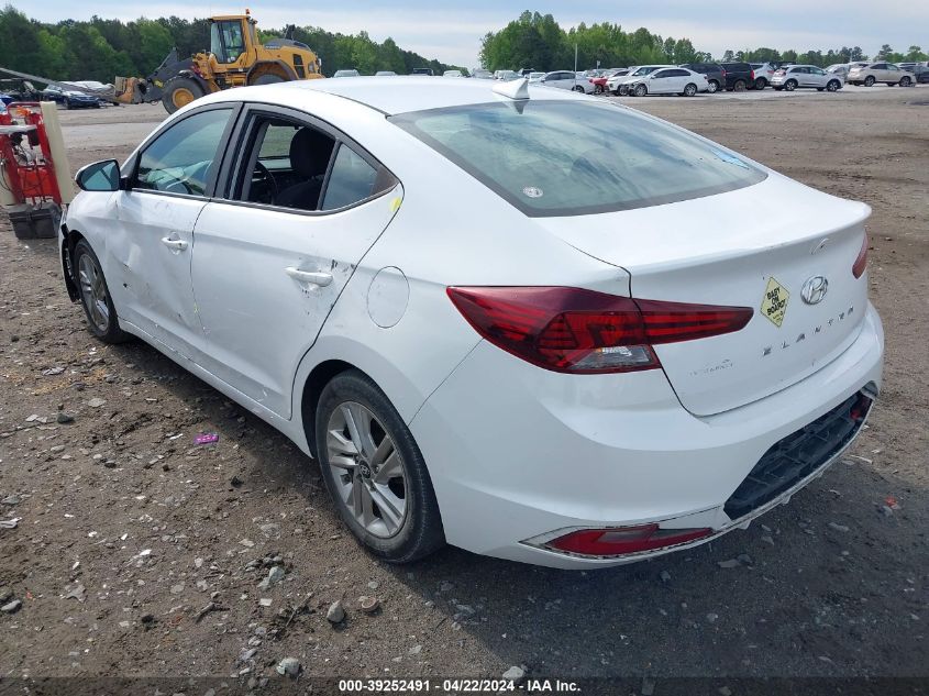 2019 Hyundai Elantra Sel VIN: 5NPD84LFXKH427564 Lot: 39252491