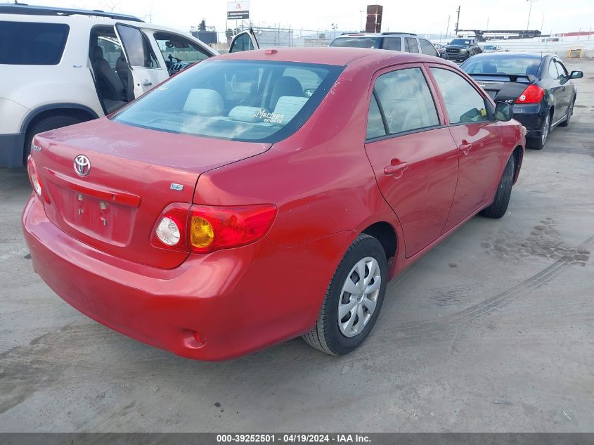 2010 Toyota Corolla Le VIN: 1NXBU4EE1AZ264942 Lot: 39252501
