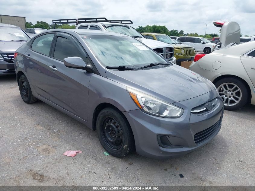 2016 Hyundai Accent Se VIN: KMHCT4AE1GU095995 Lot: 39252509