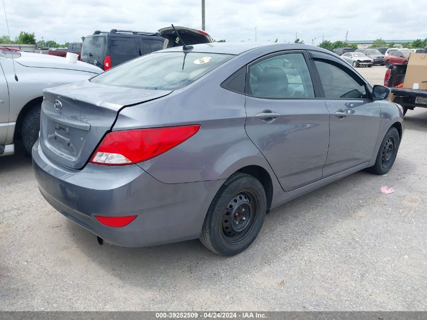 2016 Hyundai Accent Se VIN: KMHCT4AE1GU095995 Lot: 39252509