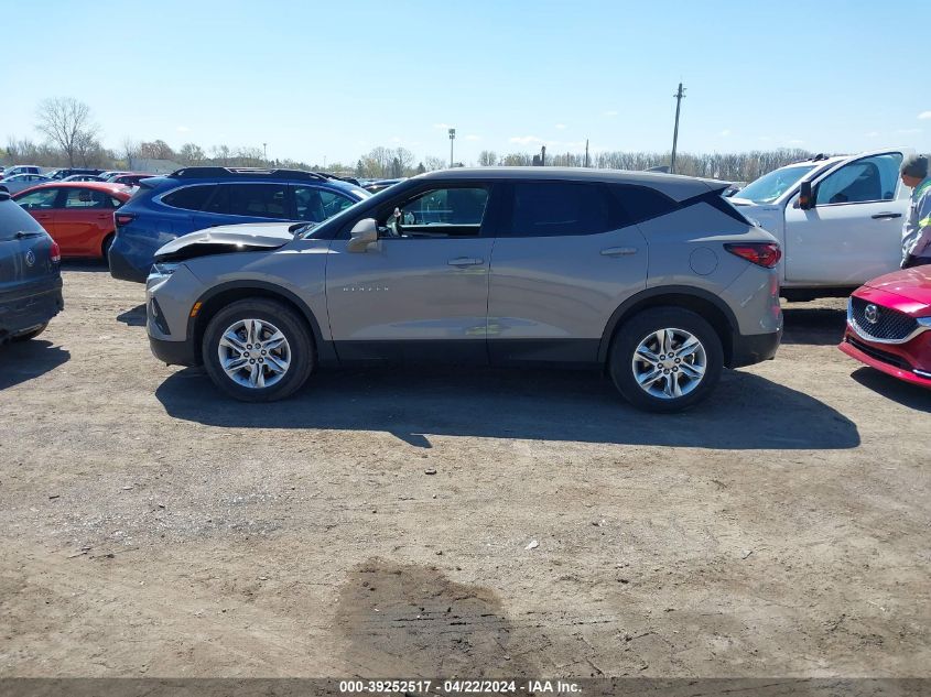 2021 Chevrolet Blazer Fwd 2Lt VIN: 3GNKBCRS4MS587589 Lot: 39252517