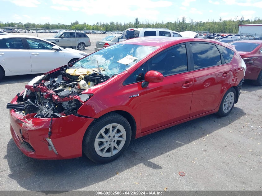 2014 Toyota Prius V Two VIN: JTDZN3EU8E3290371 Lot: 39252585