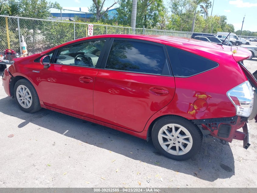 2014 Toyota Prius V Two VIN: JTDZN3EU8E3290371 Lot: 39252585