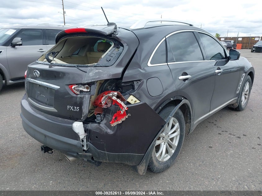 2010 Infiniti Fx35 VIN: JN8AS1MW5AM856475 Lot: 39252613