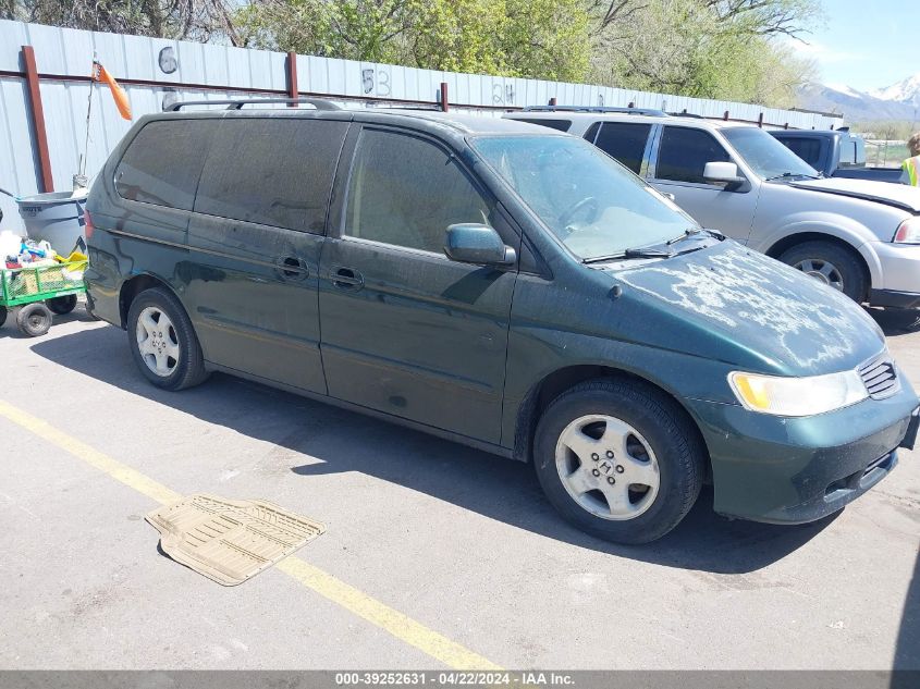 2001 Honda Odyssey Ex VIN: 2HKRL18621H505197 Lot: 39252631