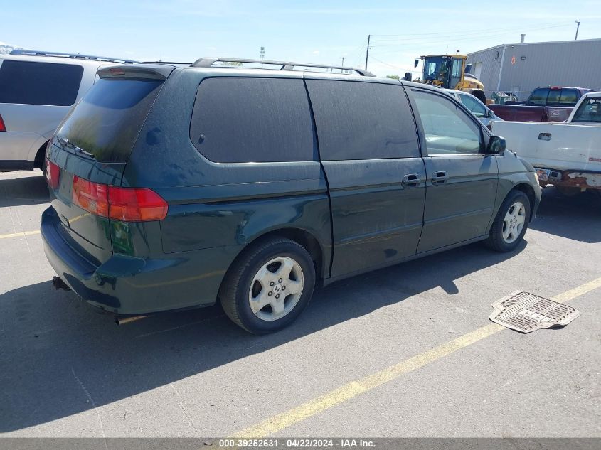 2001 Honda Odyssey Ex VIN: 2HKRL18621H505197 Lot: 39252631