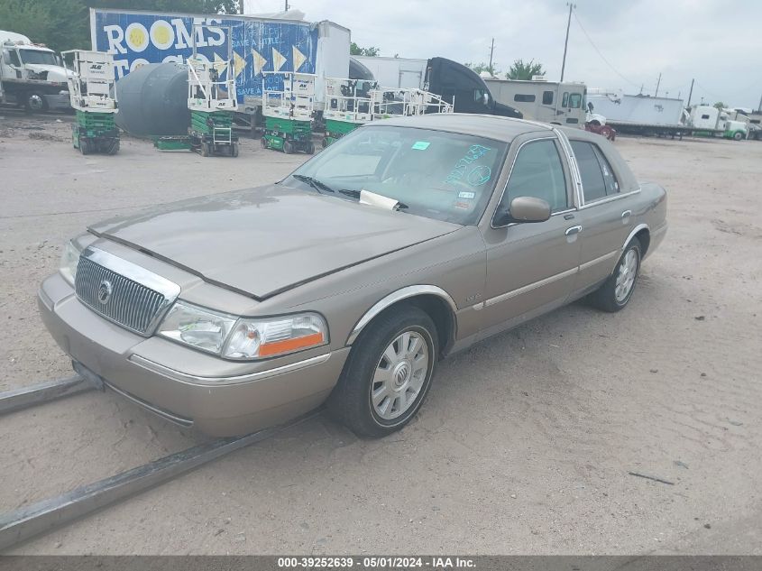 2004 Mercury Grand Marquis Ls VIN: 2MEHM75W44X663378 Lot: 39252639