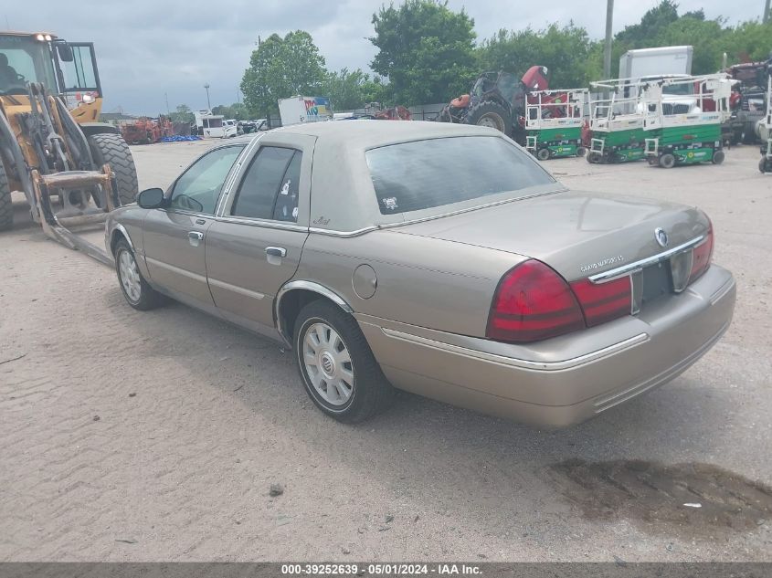 2004 Mercury Grand Marquis Ls VIN: 2MEHM75W44X663378 Lot: 39252639