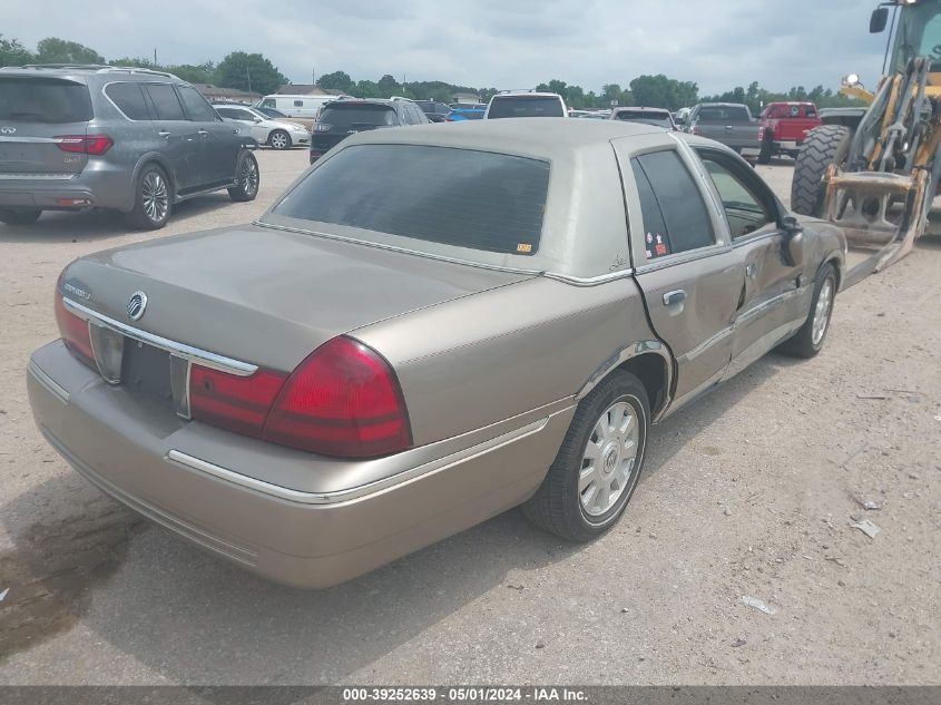 2004 Mercury Grand Marquis Ls VIN: 2MEHM75W44X663378 Lot: 39252639