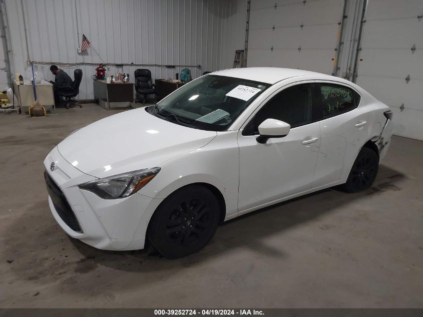 2017 Toyota Yaris Ia VIN: 3MYDLBYV4HY149955 Lot: 39252724