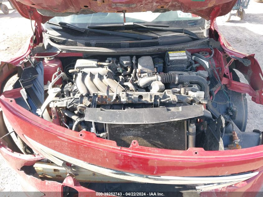 2015 Nissan Versa 1.6 S/1.6 S+/1.6 Sl/1.6 Sv VIN: 3N1CN7AP9FL852865 Lot: 39252743