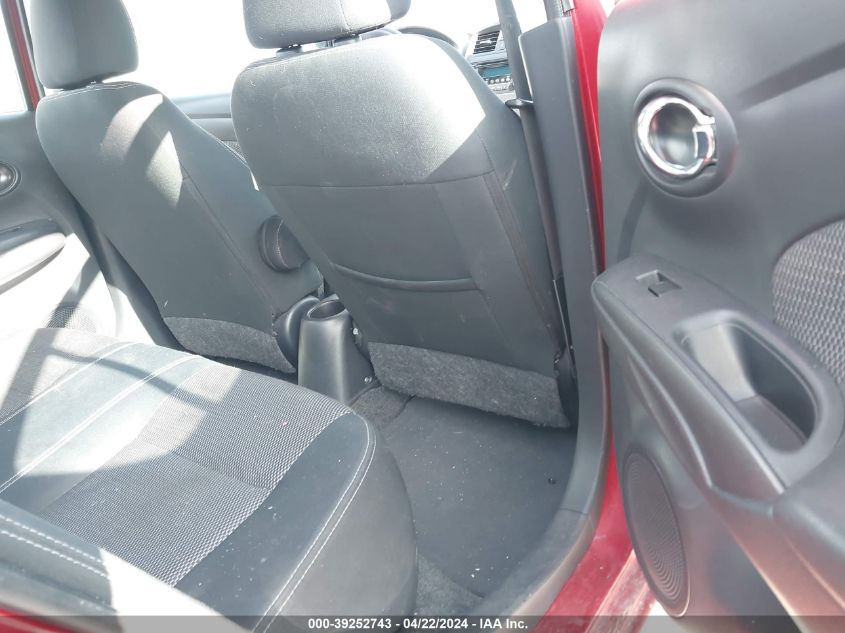 2015 Nissan Versa 1.6 S/1.6 S+/1.6 Sl/1.6 Sv VIN: 3N1CN7AP9FL852865 Lot: 39252743