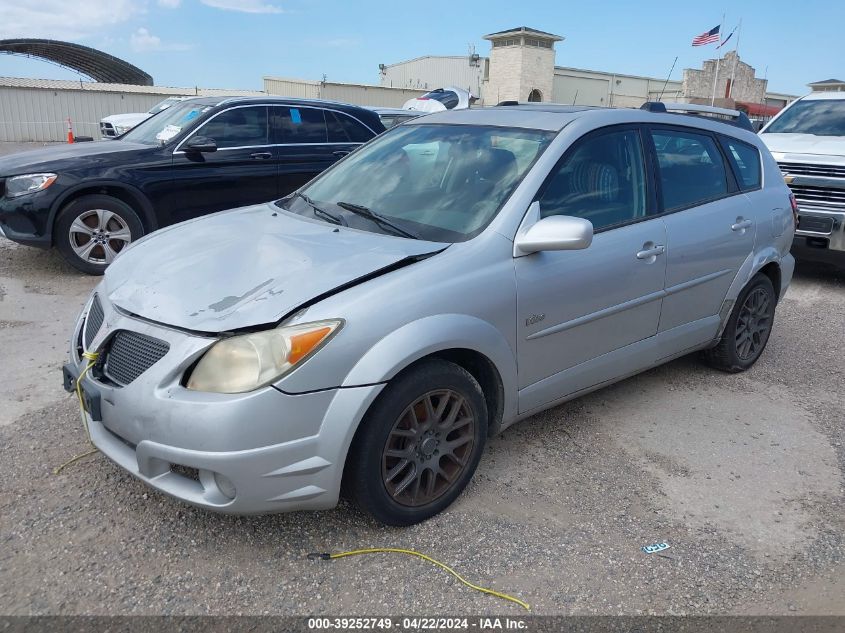 2005 Pontiac Vibe VIN: 5Y2SL63825Z478962 Lot: 39252749