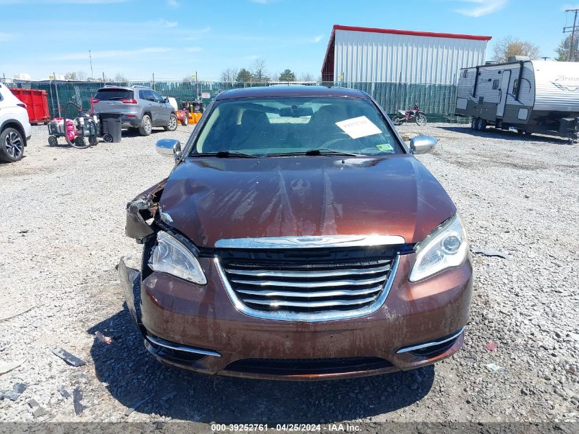 2013 Chrysler 200 Limited VIN: 1C3CCBCG6DN501917 Lot: 39252761