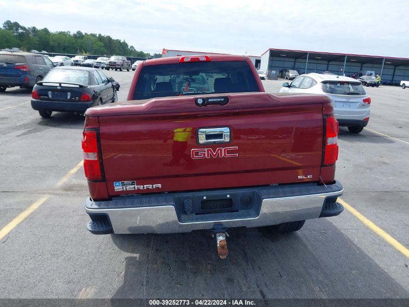 2017 GMC Sierra 1500 Sle VIN: 3GTP1MEC4HG340944 Lot: 39252773