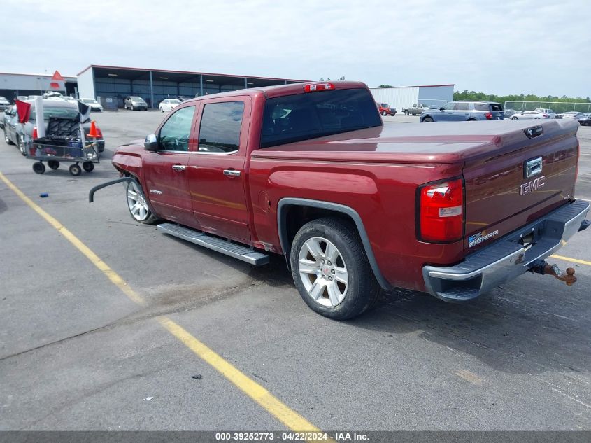 2017 GMC Sierra 1500 Sle VIN: 3GTP1MEC4HG340944 Lot: 39252773