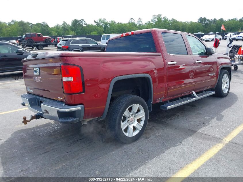 2017 GMC Sierra 1500 Sle VIN: 3GTP1MEC4HG340944 Lot: 39252773