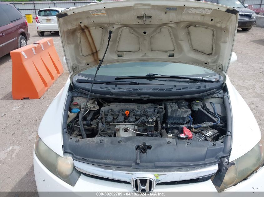 2008 Honda Civic Lx VIN: 1HGFA16558L057001 Lot: 39252789