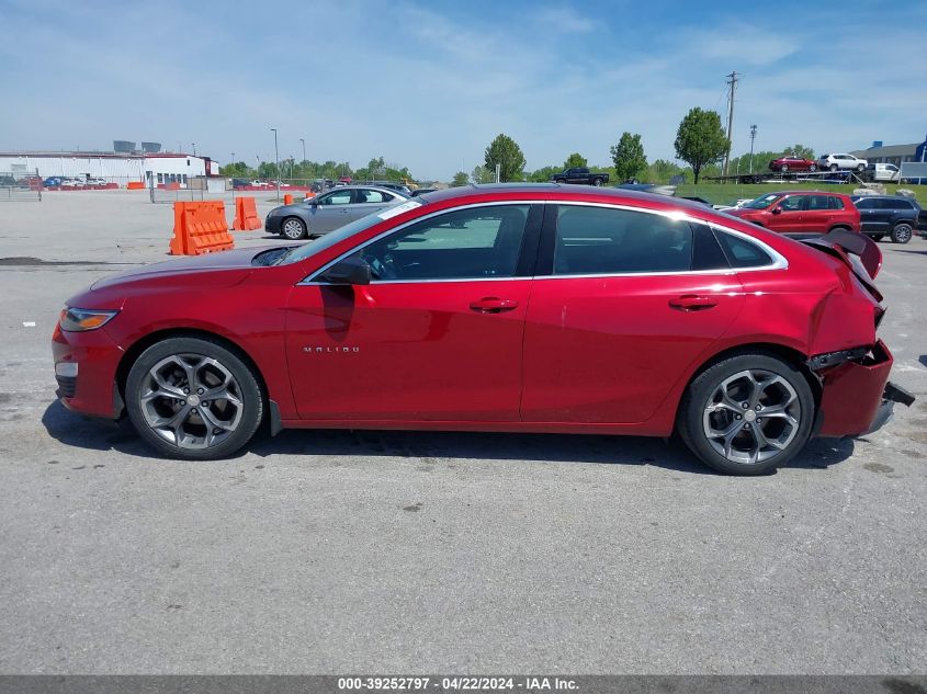 2019 Chevrolet Malibu Rs VIN: 1G1ZG5ST9KF160037 Lot: 39252797