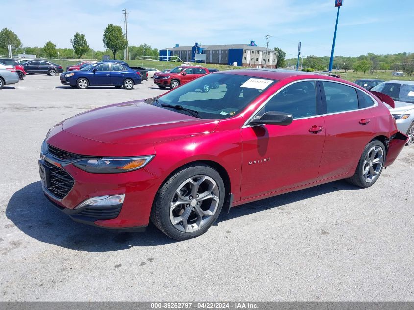 2019 Chevrolet Malibu Rs VIN: 1G1ZG5ST9KF160037 Lot: 39252797