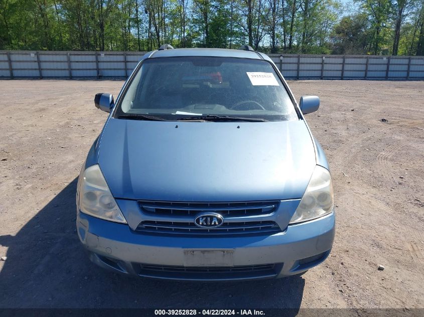 2010 Kia Sedona VIN: KNDMG4C39A6356939 Lot: 39252828