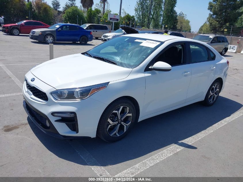 2021 Kia Forte Lxs VIN: 3KPF24AD7ME350655 Lot: 39252833