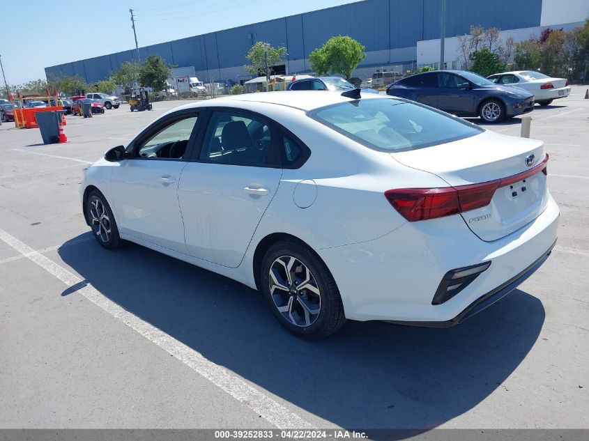 2021 Kia Forte Lxs VIN: 3KPF24AD7ME350655 Lot: 39252833