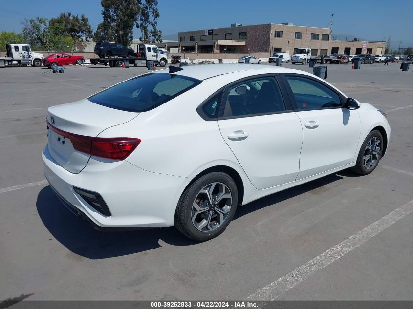 2021 Kia Forte Lxs VIN: 3KPF24AD7ME350655 Lot: 39252833