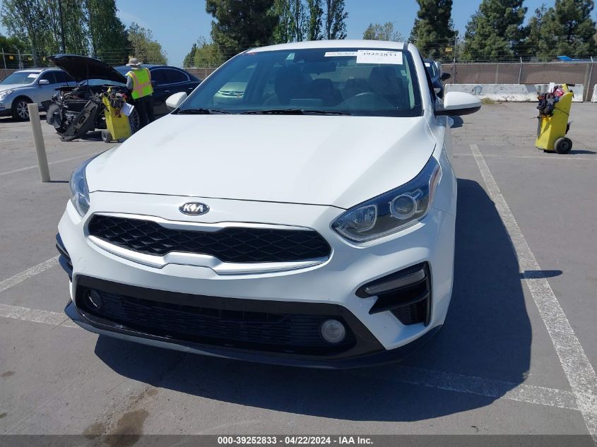 2021 Kia Forte Lxs VIN: 3KPF24AD7ME350655 Lot: 39252833