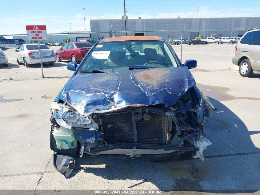 2005 Toyota Corolla Le VIN: 2T1BR32E35C450764 Lot: 39252841