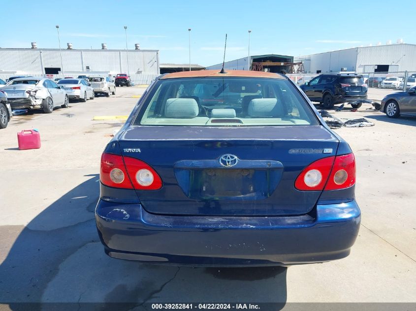 2005 Toyota Corolla Le VIN: 2T1BR32E35C450764 Lot: 39252841