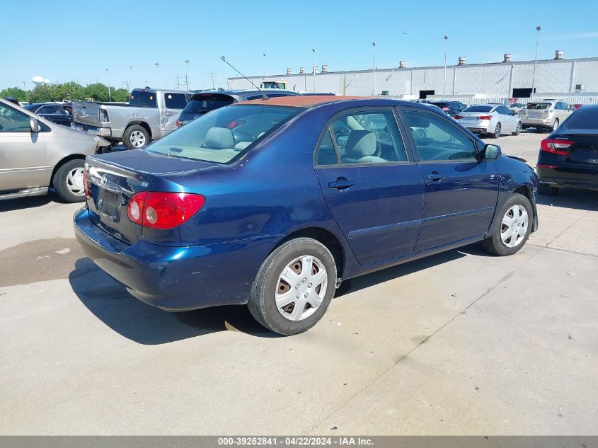 2005 Toyota Corolla Le VIN: 2T1BR32E35C450764 Lot: 39252841