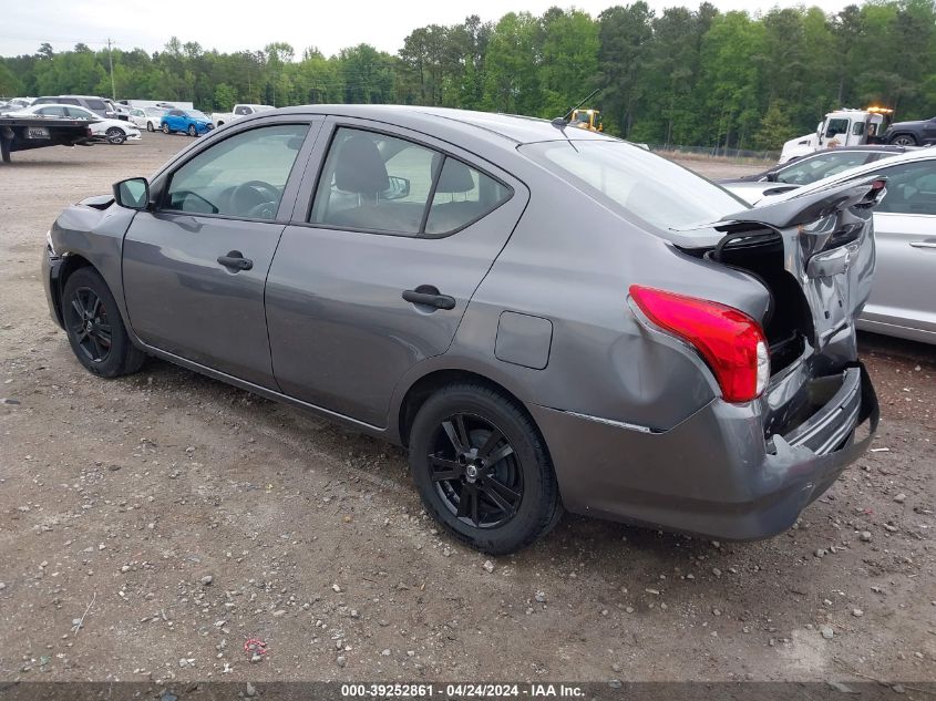 2019 Nissan Versa 1.6 S+ VIN: 3N1CN7AP6KL838769 Lot: 39252861