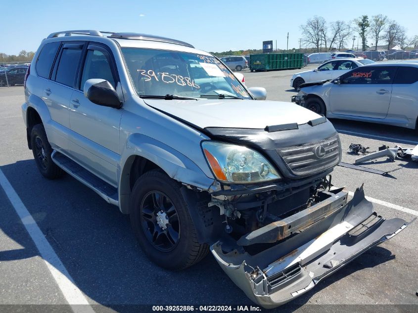 2005 Lexus Gx 470 VIN: JTJBT20XX50083885 Lot: 39252886