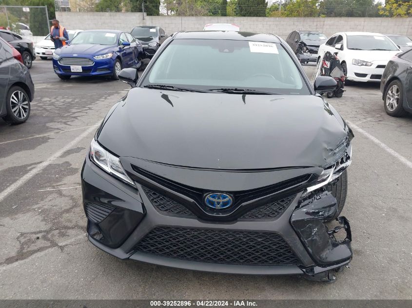 2020 Toyota Camry Se Hybrid VIN: 4T1G31AK9LU545568 Lot: 39252896