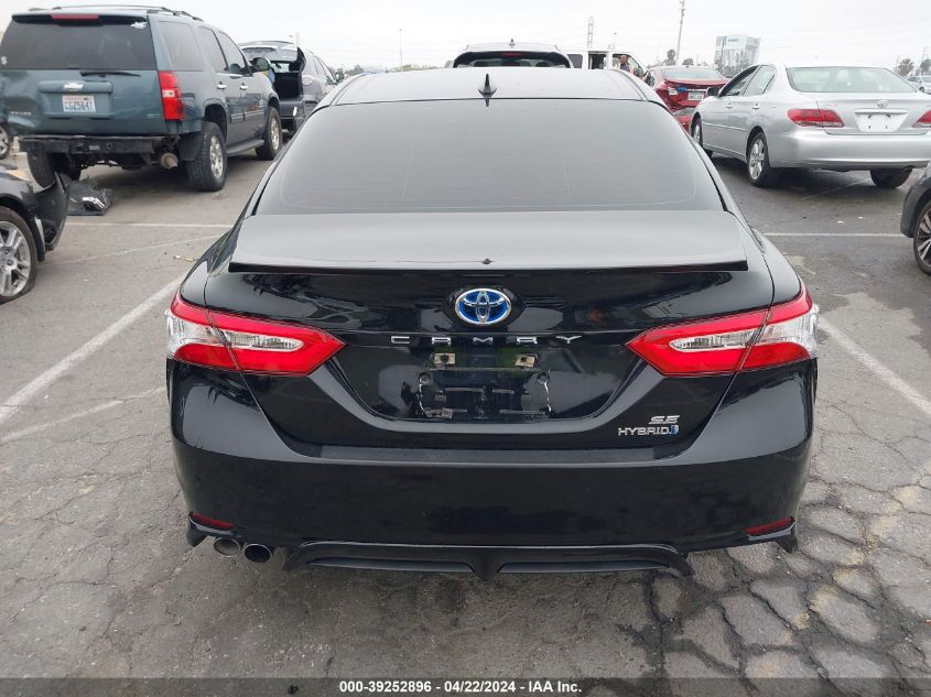 2020 Toyota Camry Se Hybrid VIN: 4T1G31AK9LU545568 Lot: 39252896