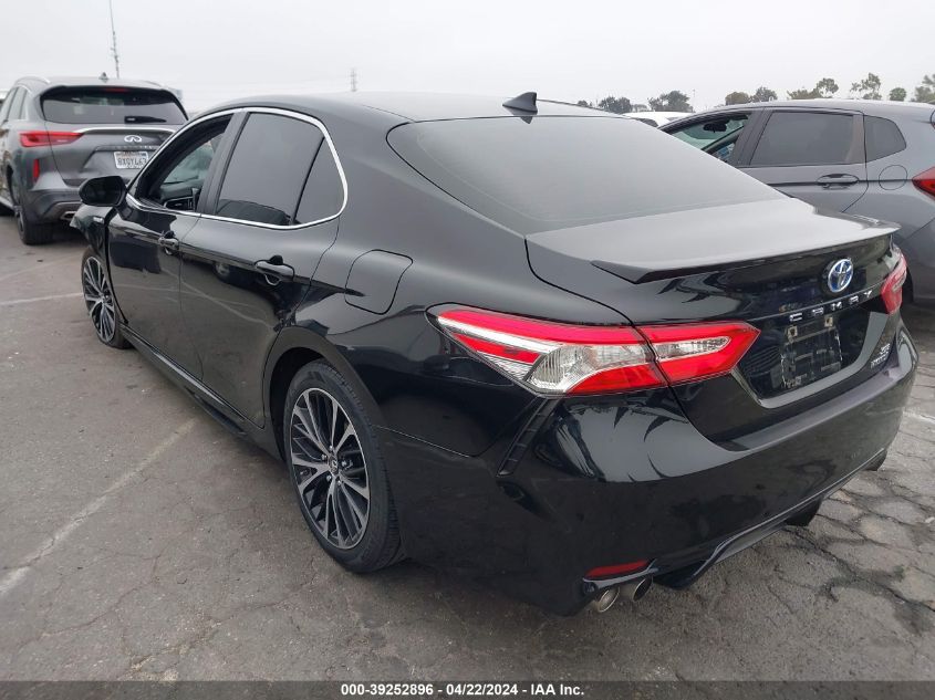 2020 Toyota Camry Se Hybrid VIN: 4T1G31AK9LU545568 Lot: 39252896